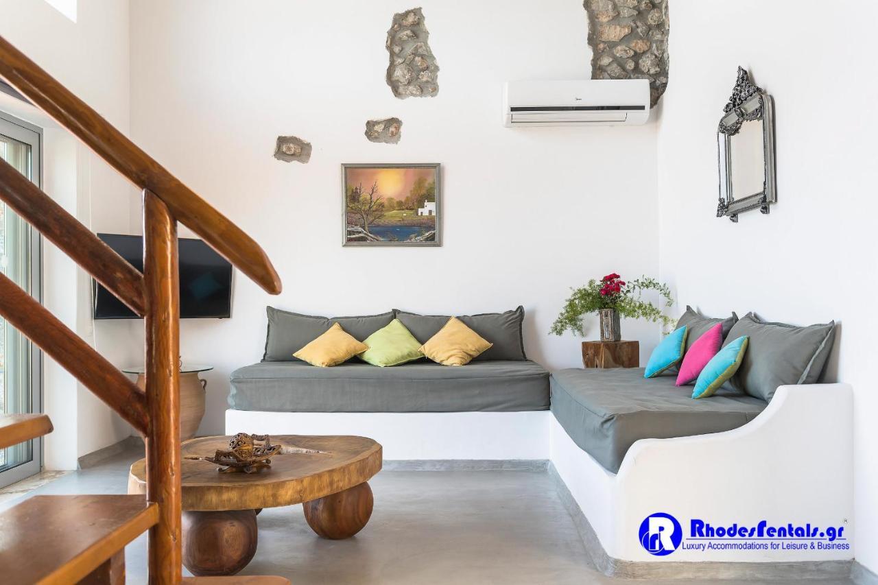 Lindos Seastone Villas Λάρδος Εξωτερικό φωτογραφία