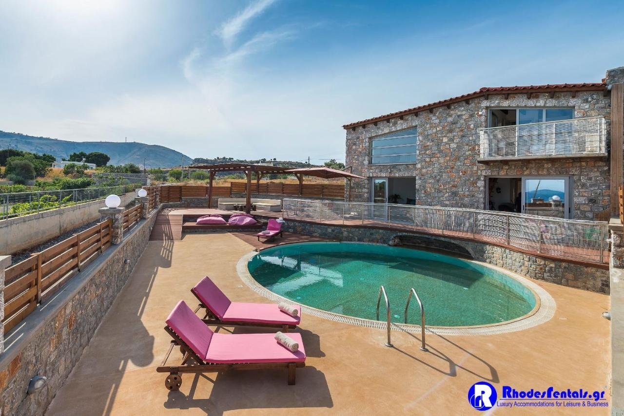 Lindos Seastone Villas Λάρδος Εξωτερικό φωτογραφία
